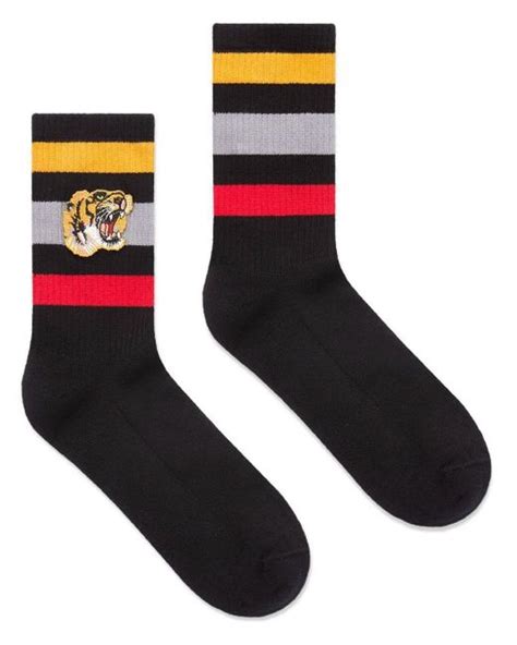 gucci socks tiger black